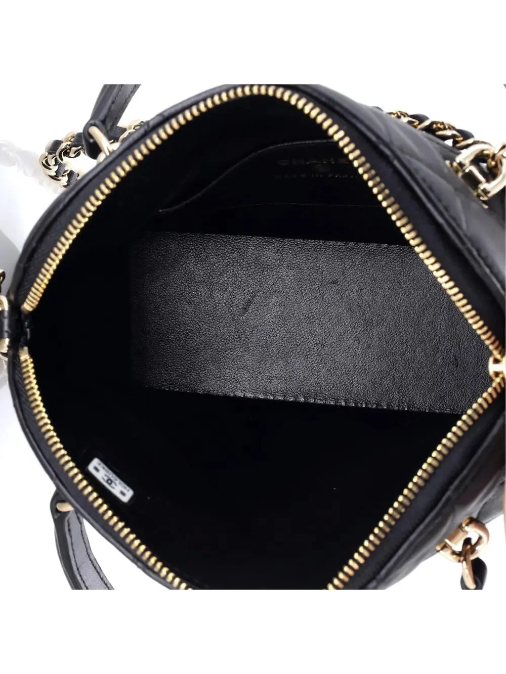 Chanel Cc Dome Zip Shopping Bag Quilt #262230C47B